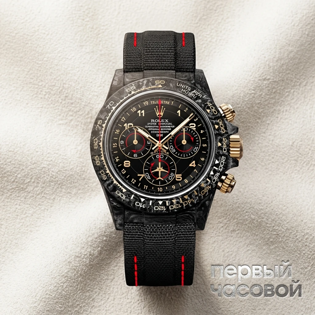 DiW Rolex Daytona 40 Mm Avia Black