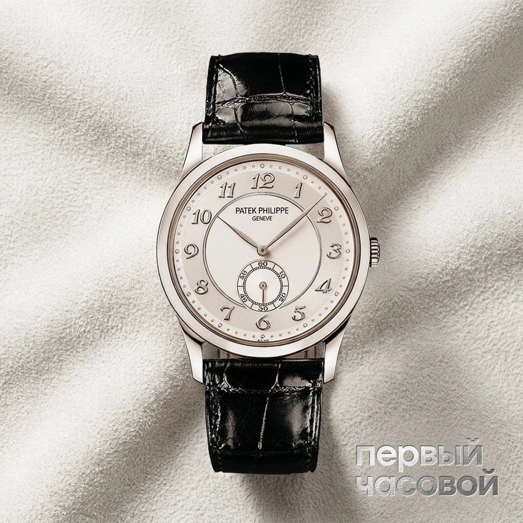 Patek Philippe Calatrava Platinum Silver-Grey Dial 5196P-001