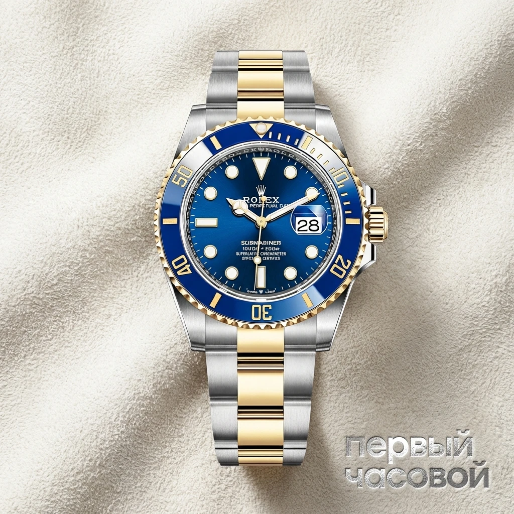 Купить элитные часы Rolex Submariner 41 mm Oystersteel and Yellow Gold 2022 126613LB: в наличии в Москве!