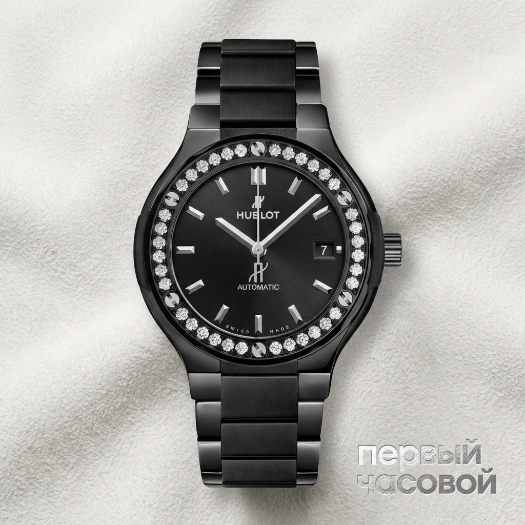 Hublot Classic Fusion Automatic 38mm Ladies Watch 568.CM.1470.CM