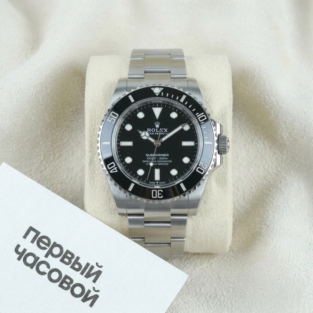 Купить элитные часы Rolex Submariner No Date Steel 124060: в наличии в Москве!