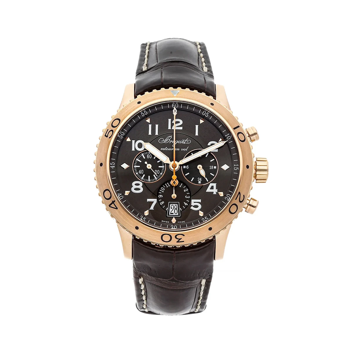 Купить элитные часы Breguet Transatlantique Type XXI Flyback 3810BR/92/9ZU: в наличии в Москве!
