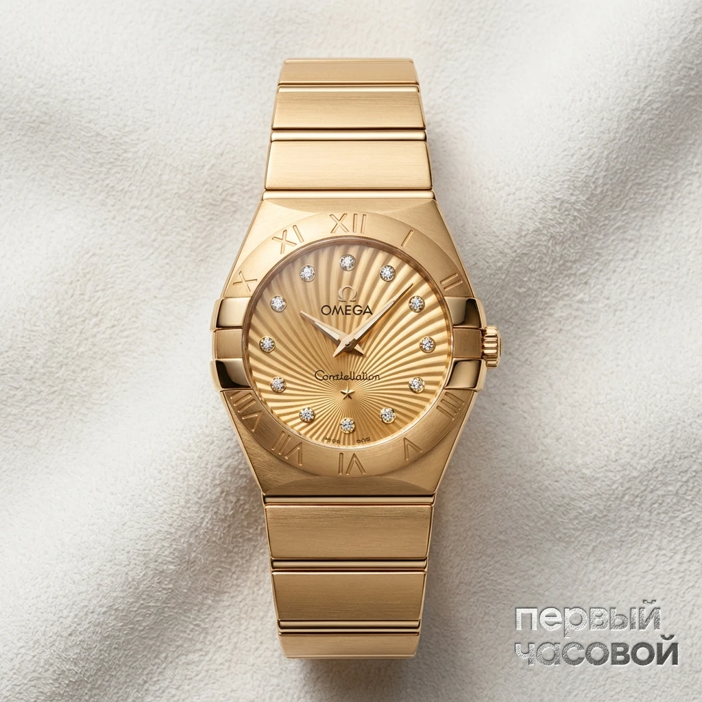 Omega Constellation Quartz 27 mm 123.50.27.60.58.001