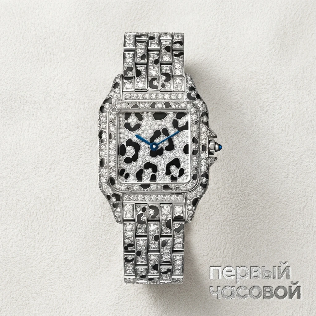Купить элитные часы Cartier Cartier Panthere De Cartier Full Diamond Custom Hpi01096 WSPN0007 HPI01096: в наличии в Москве!