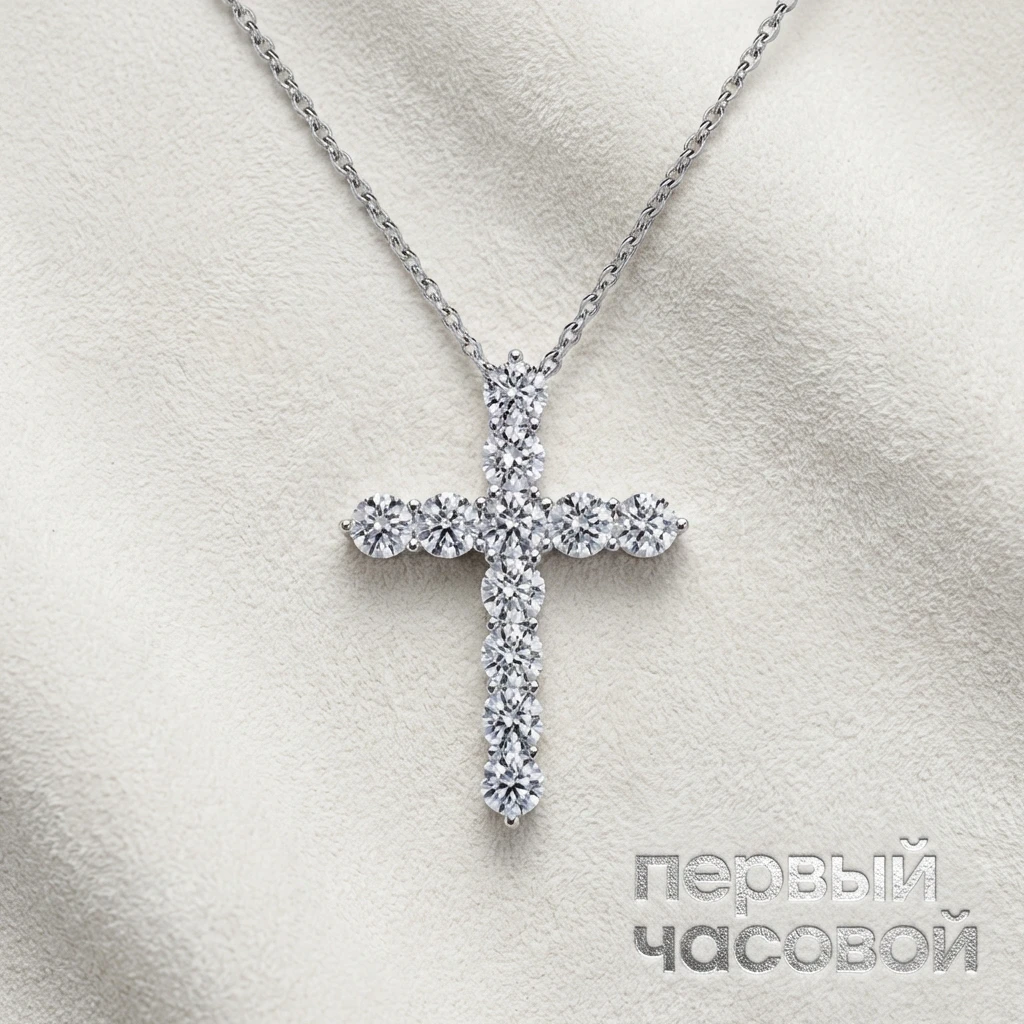 Купить украшение Studio jewelry Крест С Бриллиантами 1,27 Ct. : в наличии в Москве!