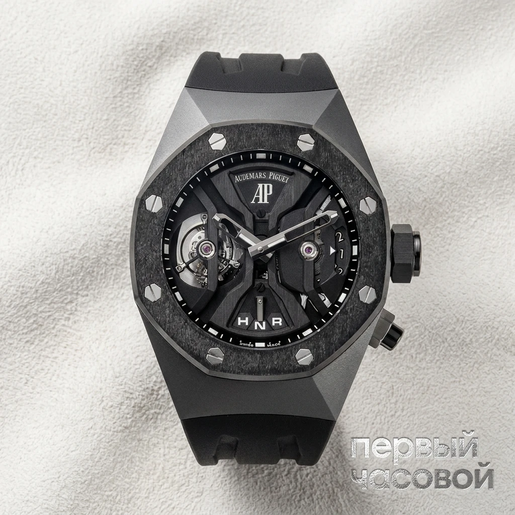 Купить элитные часы Audemars Piguet Royal Oak Concept Gmt Tourbillon 44 Mm 26560IO.OO.D002CA.01: в наличии в Москве!