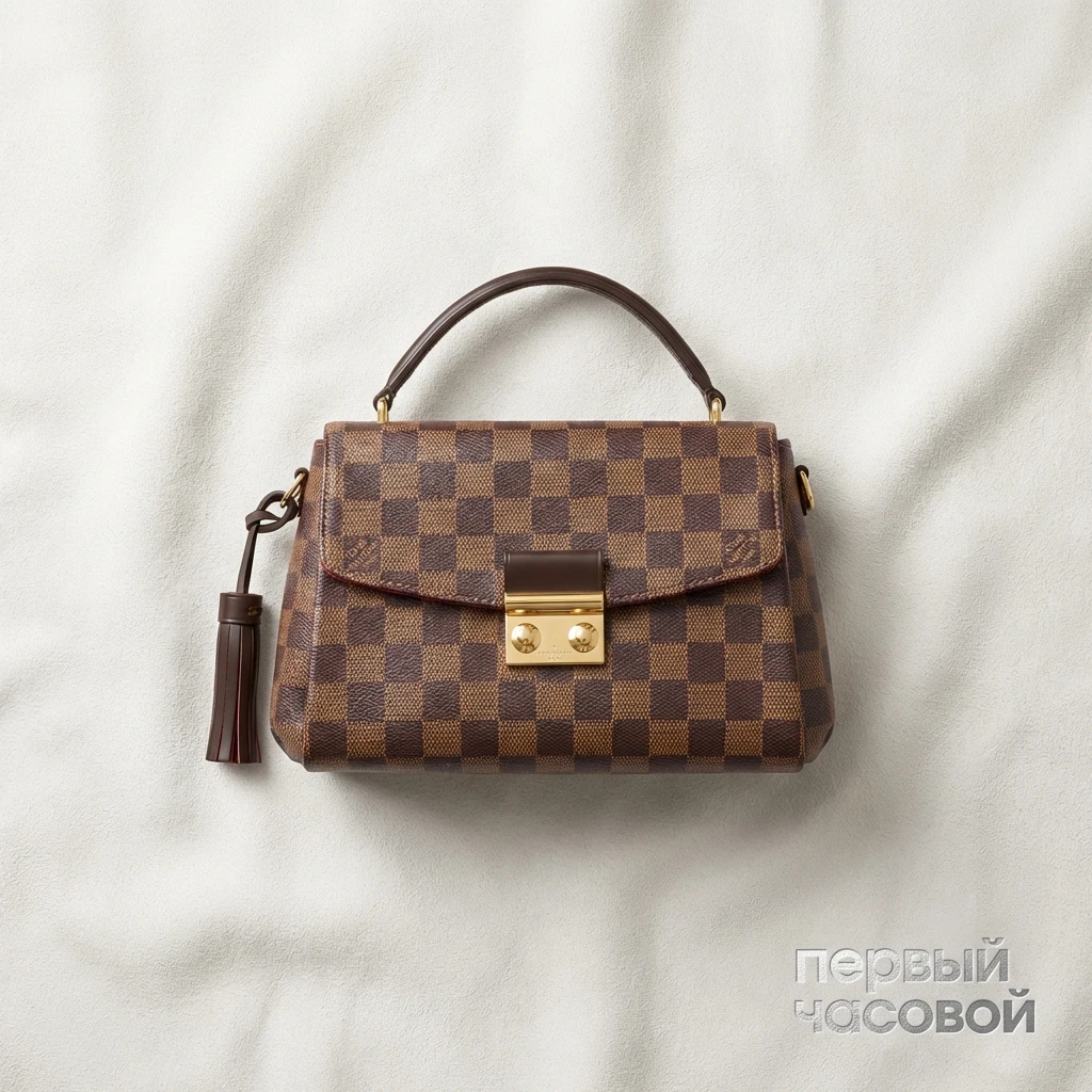 Купить элитные часы Louis Vuitton Сумка Croisette Канва Damier Ebene N53000: в наличии в Москве!