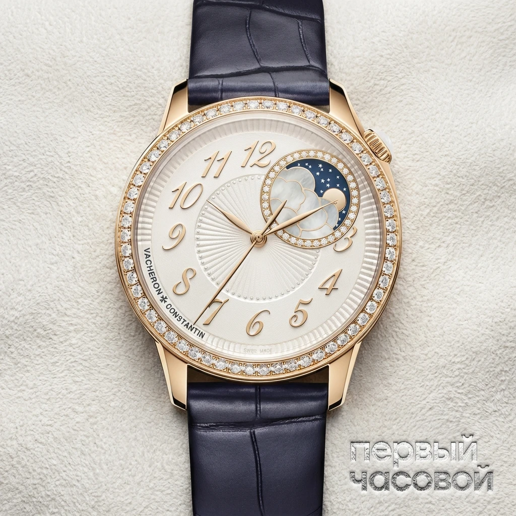 Купить элитные часы Vacheron Constantin Egerie Moon Phase 8005F/000R-B498: в наличии в Москве!