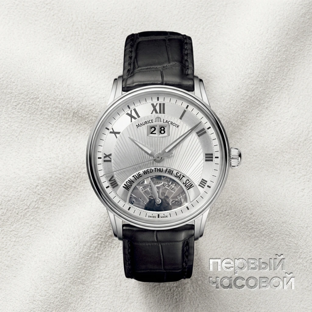 Купить элитные часы Maurice Lacroix Masterpiece Jours Retrogrades MP6358-ss001-11e: в наличии в Москве!