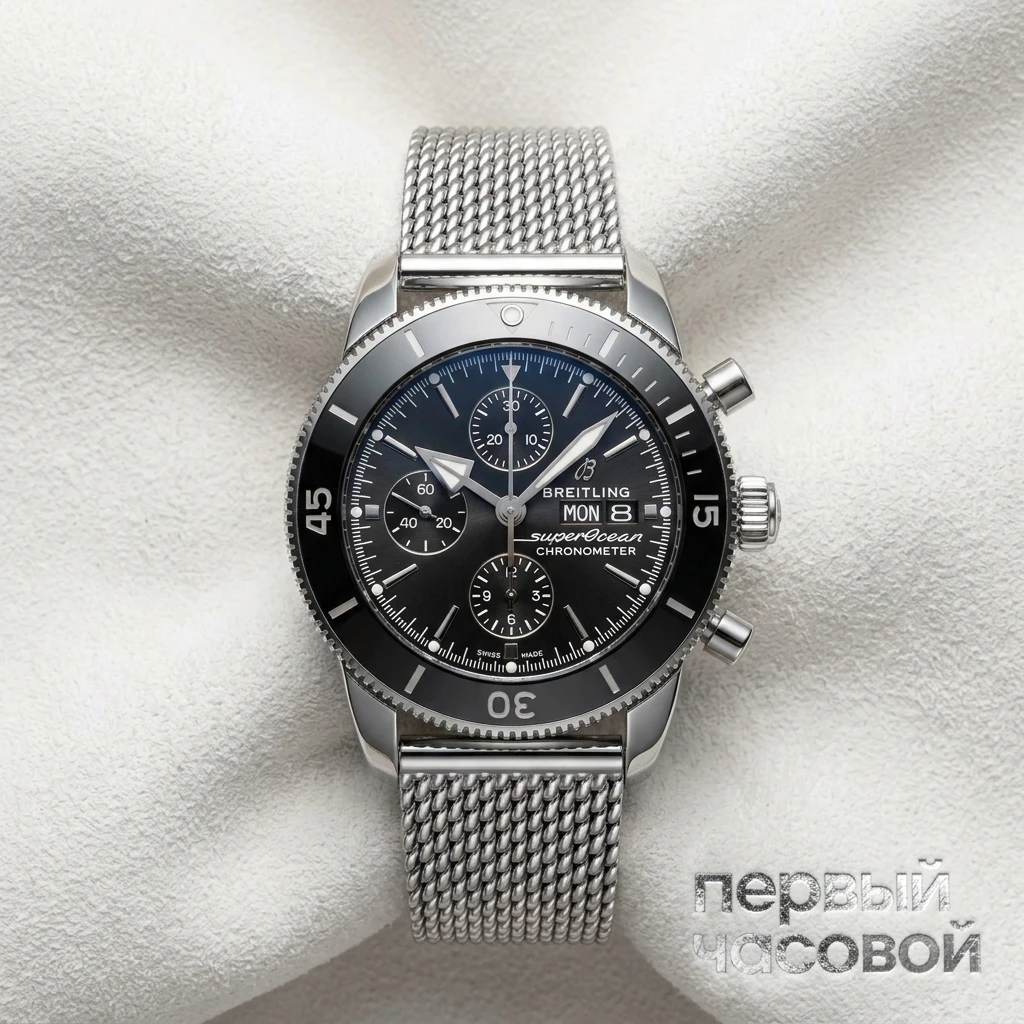 Купить элитные часы Breitling Superocean Heritage Chronograph 44 A13313121B1A1: в наличии в Москве!