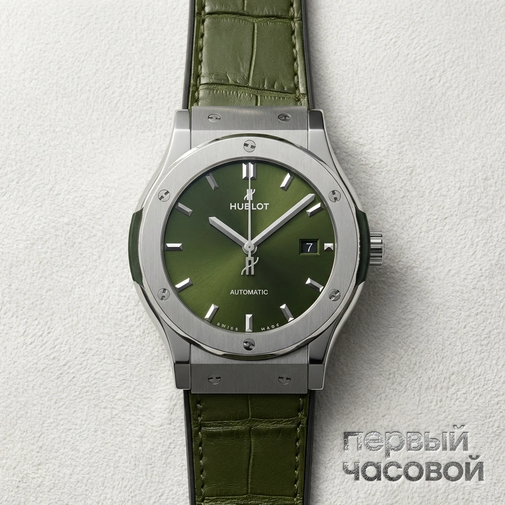 Hublot Classic Fusion Green Titanium 42 mm 542.NX.8970.LR