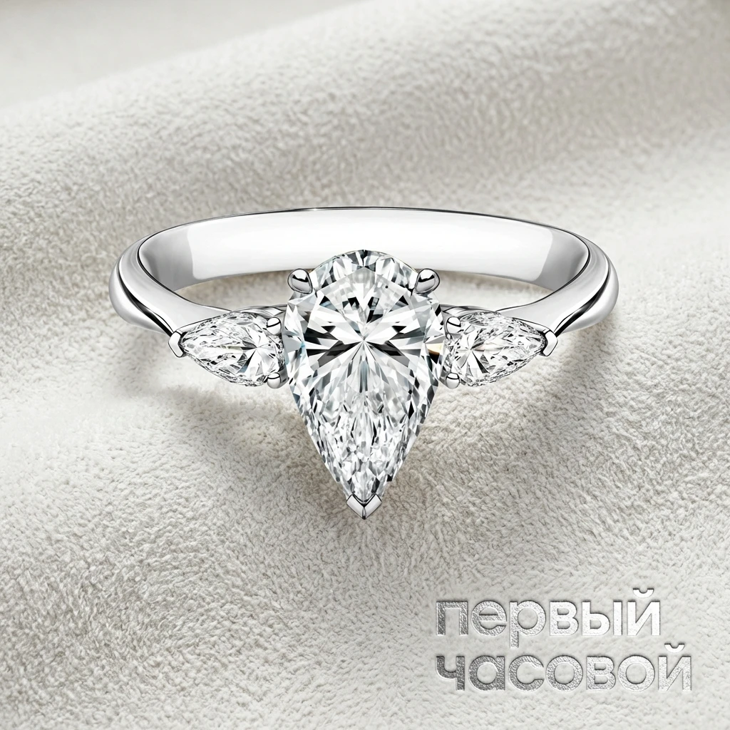 Купить украшение Studio jewelry Кольцо с бриллиантом 3,02 ct. L/Si1 : в наличии в Москве!