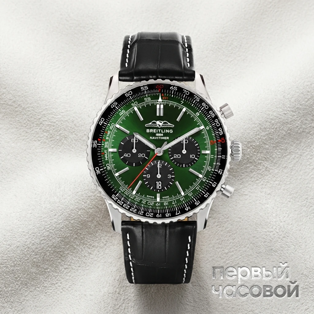 Купить элитные часы Breitling Navitimer B01 Chronograph 46 AB0137241L1P1: в наличии в Москве!