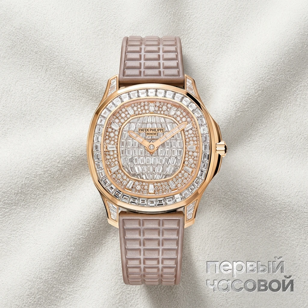 Купить элитные часы Patek Philippe Aquanaut Ladies 5062/450R-001: в наличии в Москве!
