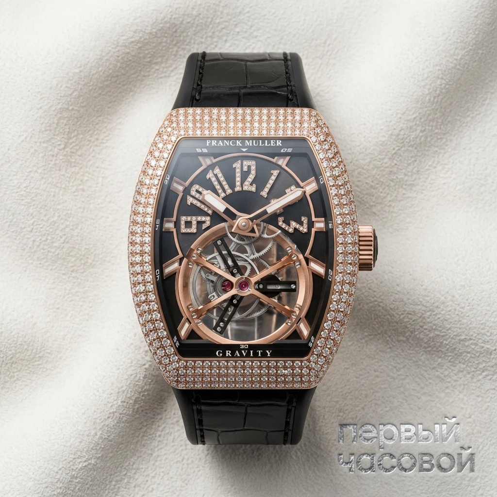 Купить элитные часы Franck Muller Mens Collection Gravity Vanguard Yachting V 50 LT GRAVITI CS D NBR CD 5N.NR: в наличии в Москве!