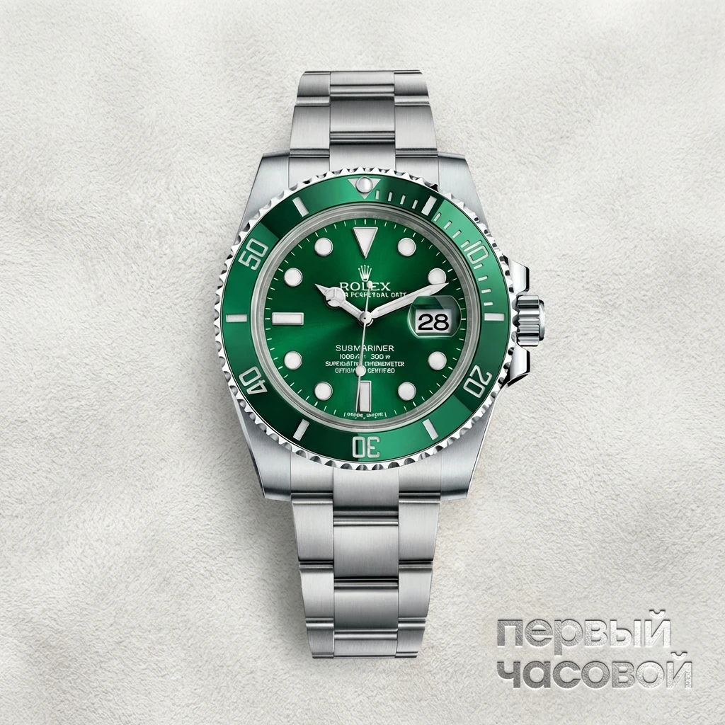 Купить элитные часы Rolex Submariner Green Hulk В Заводских Пленках 2020 год 116610LV: в наличии в Москве!
