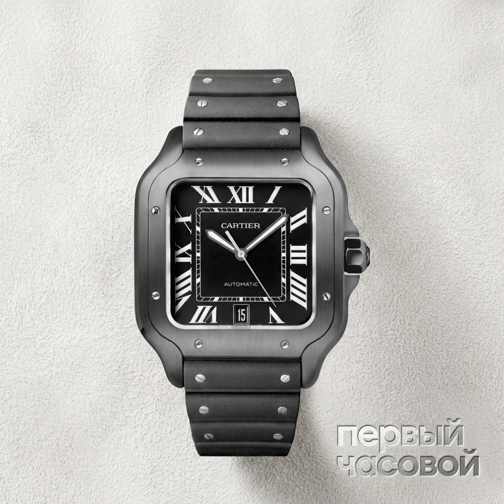 Cartier Santos De Cartier Black PVD