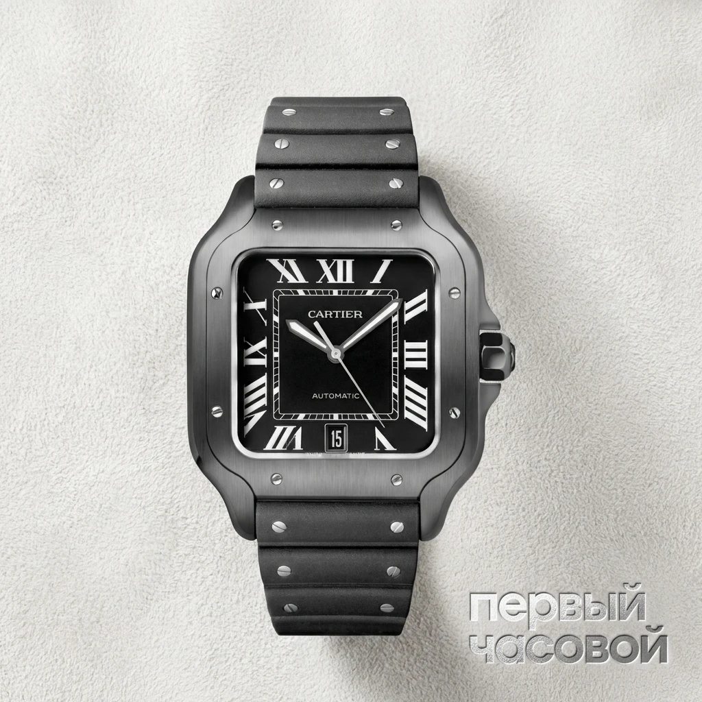 Cartier Santos De Cartier Black PVD WSSA0039