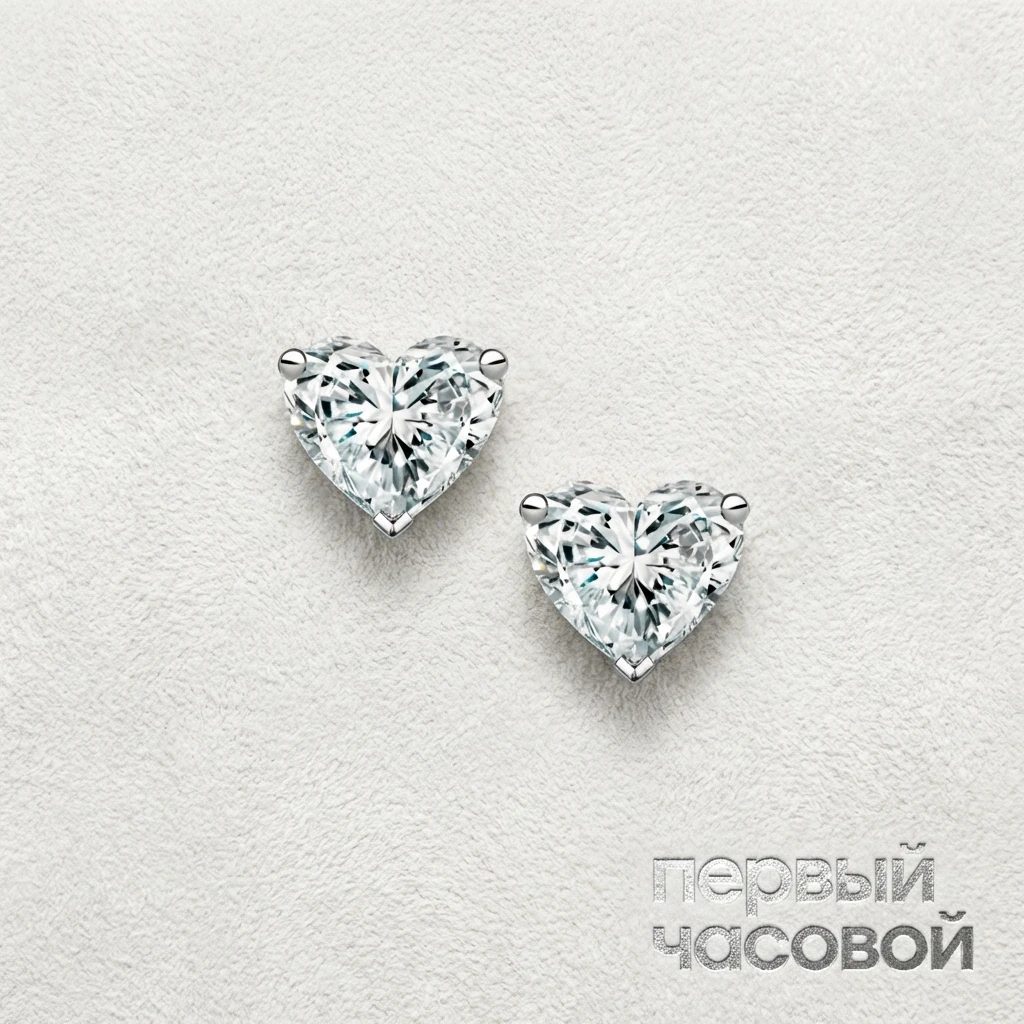 Купить украшение Studio jewelry Серьги С Бриллиантами 0,90/0,90 Ct. H/Vs2 : в наличии в Москве!