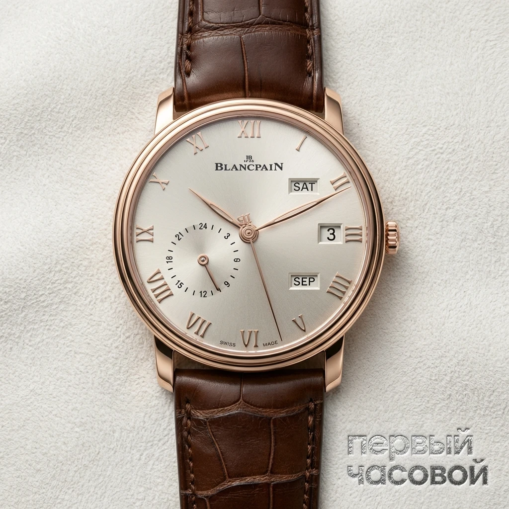 Blancpain Villeret Quantieme Annuel GMT 6670A 3642 55B