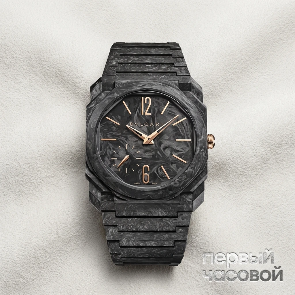 Купить элитные часы Bvlgari Octo Finissimo Carbon Gold Automatic 103779: в наличии в Москве!