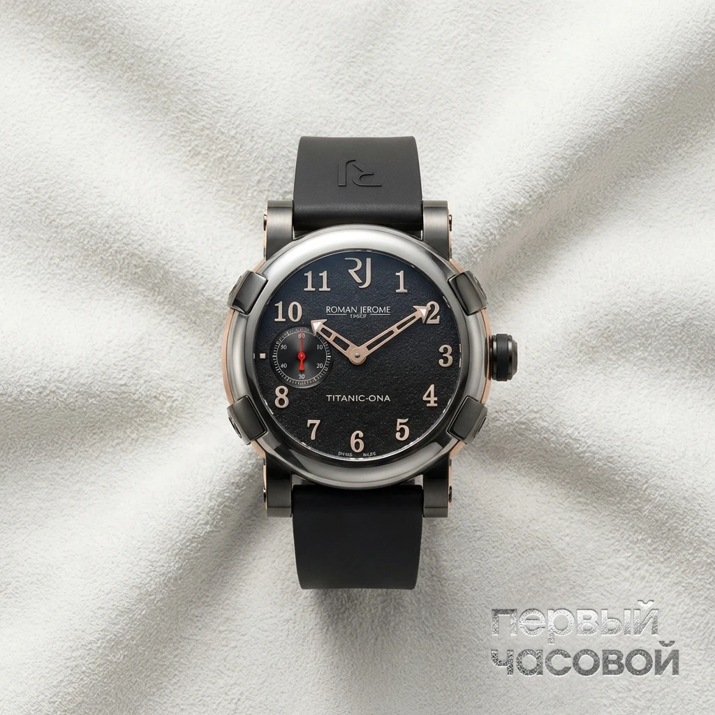 Купить элитные часы Romain Jerome Titanic - DNA - Five Black T.BBB22.00: в наличии в Москве!