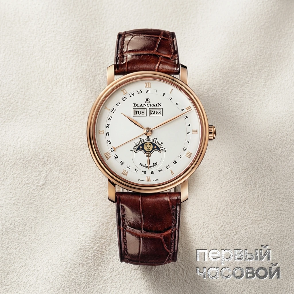 Blancpain Villeret Moon Phase 6263-3642A-55