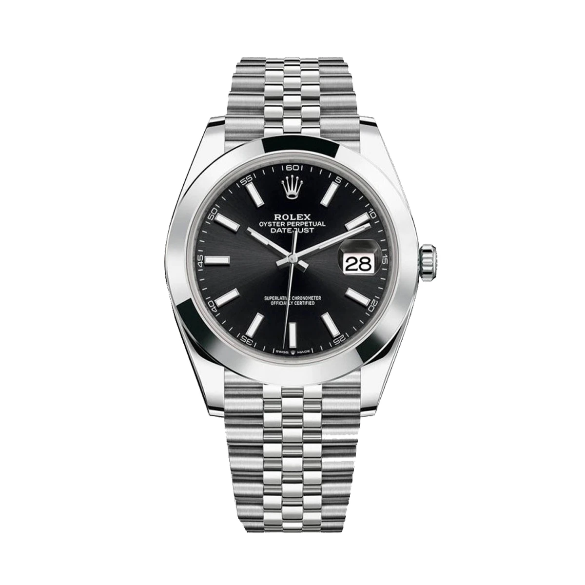 Купить элитные часы Rolex Oyster Perpetual Datejust 41 mm Black 126300: в наличии в Москве!