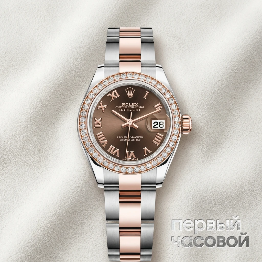 Купить элитные часы Rolex Lady-Datejust 28 Oyster m279381rbr-0010: в наличии в Москве!
