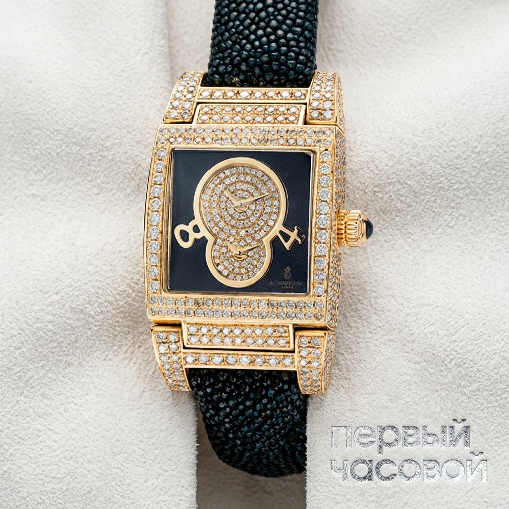 Купить элитные часы De Grisogono Uno Custom Diamonds UNO DF: в наличии в Москве!