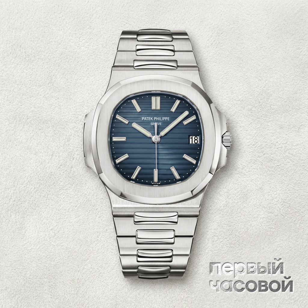 Patek Philippe Nautilus Steel Blue Dial