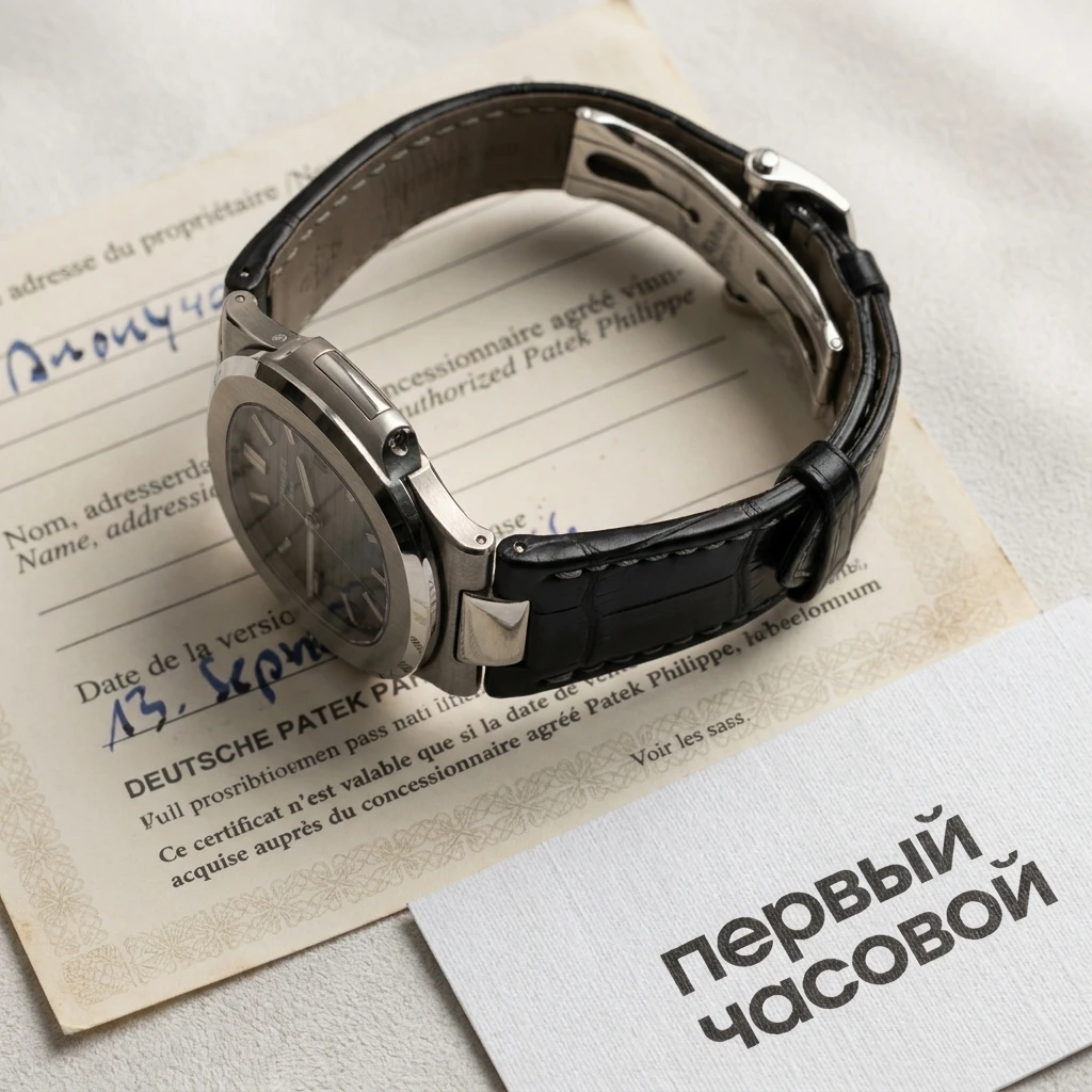 Patek Philippe Nautilus White Gold Moon Phases 5712G-001 — фото 4