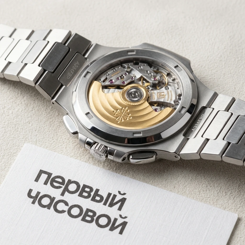 Купить элитные часы Patek Philippe Nautilus Travel Time Chronograph 5990/1A-001: в наличии в Москве!