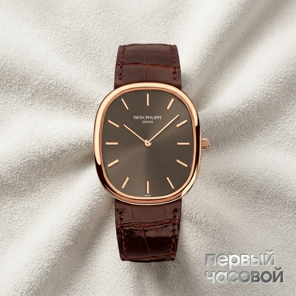 Купить элитные часы Patek Philippe Golden Ellipse Rose Gold 3738/100 R-001: в наличии в Москве!