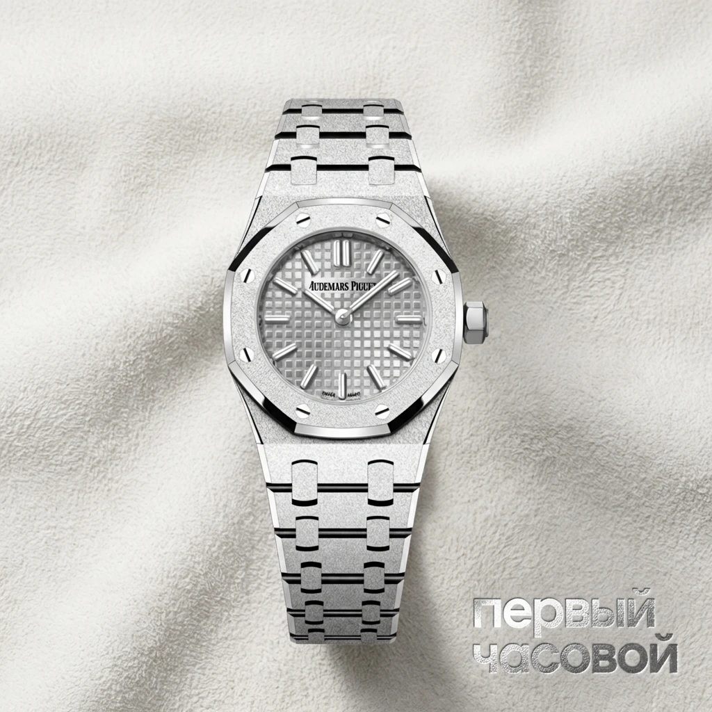 Купить элитные часы Audemars Piguet Royal Oak Mini Frosted White Gold 23Mm 67630BC.GG.1312BC.01: в наличии в Москве!