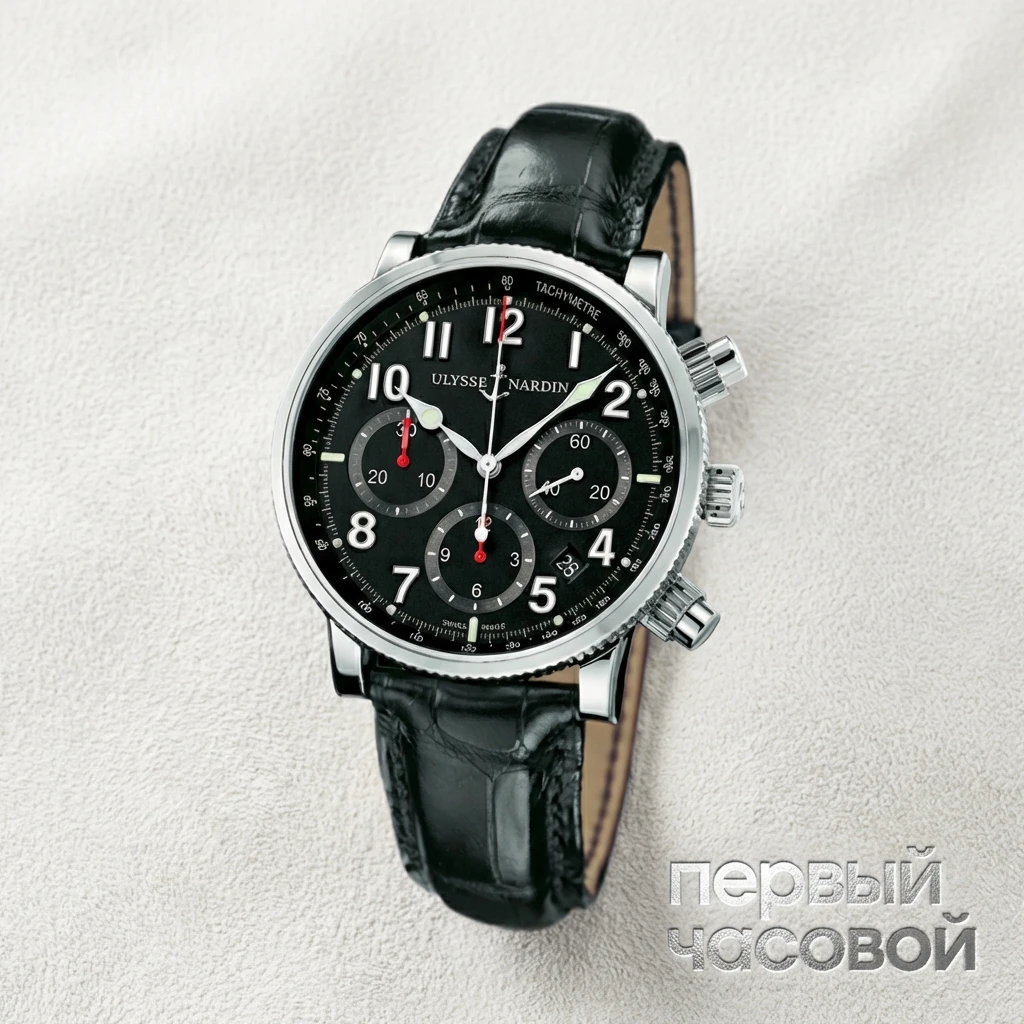 Купить элитные часы Ulysse N Marine Chronograph 353-88/62: в наличии в Москве!
