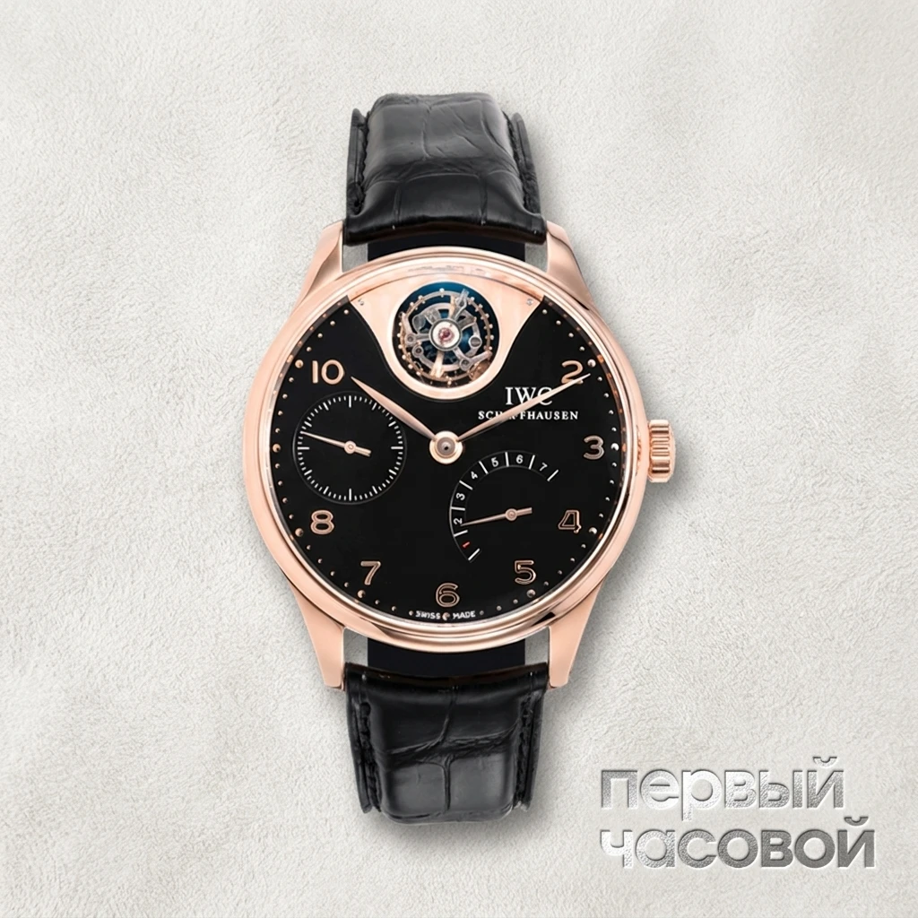 Купить элитные часы Iwc Portuguese Tourbillon Mystere IW504210: в наличии в Москве!