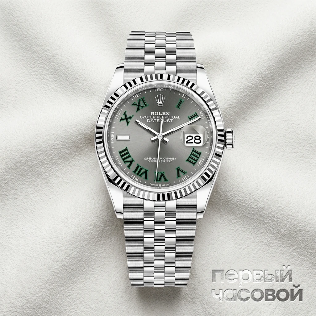 Купить элитные часы Rolex Datejust 36mm Wimbledon Dial 2022 126234: в наличии в Москве!