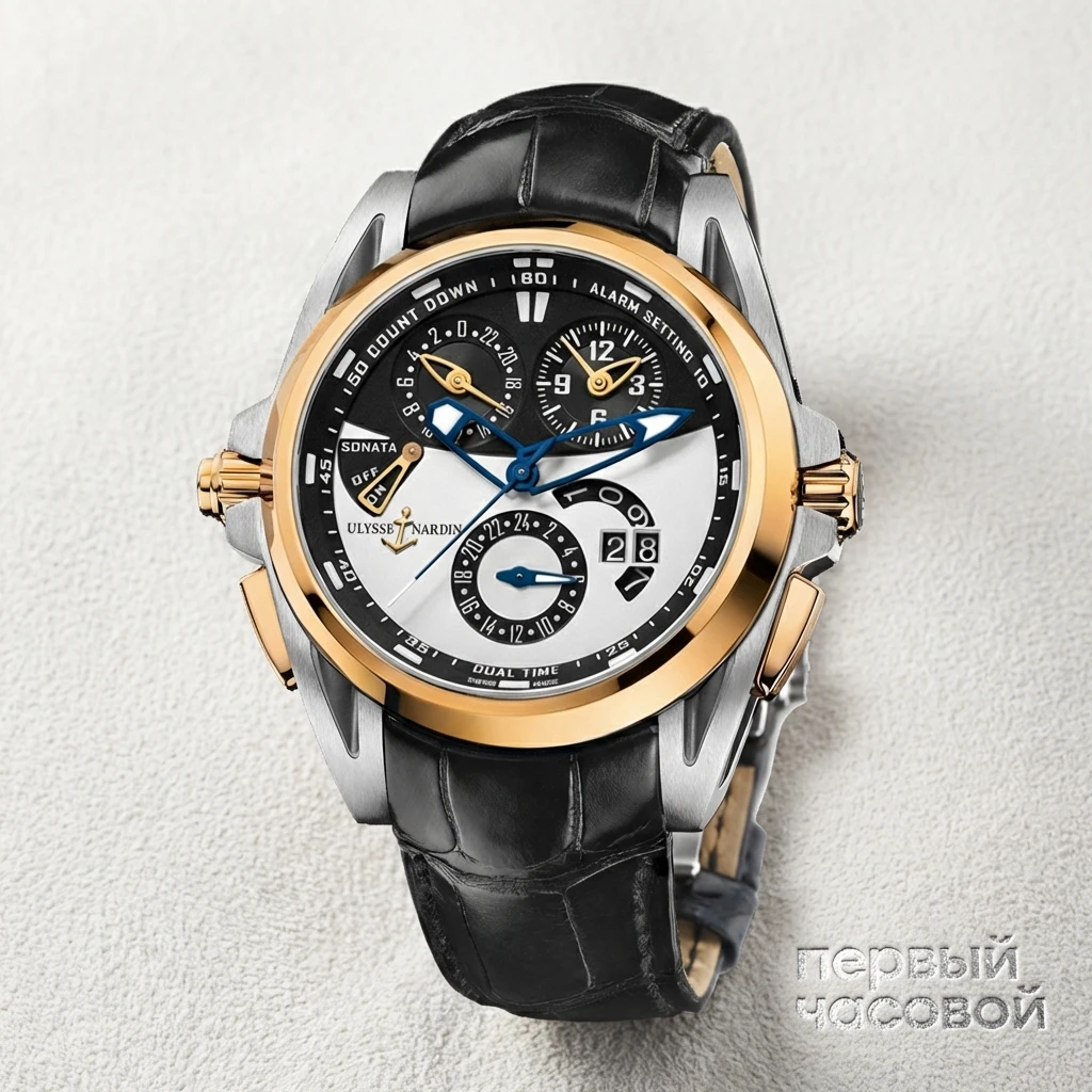 Купить элитные часы Ulysse N Classical Sonata Streamline 675-01: в наличии в Москве!