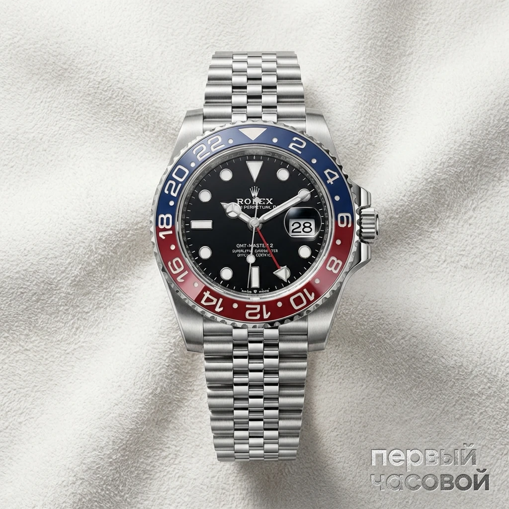 Купить элитные часы Rolex GMT-MASTER II Pepsi 2022 126710BLRO : в наличии в Москве!