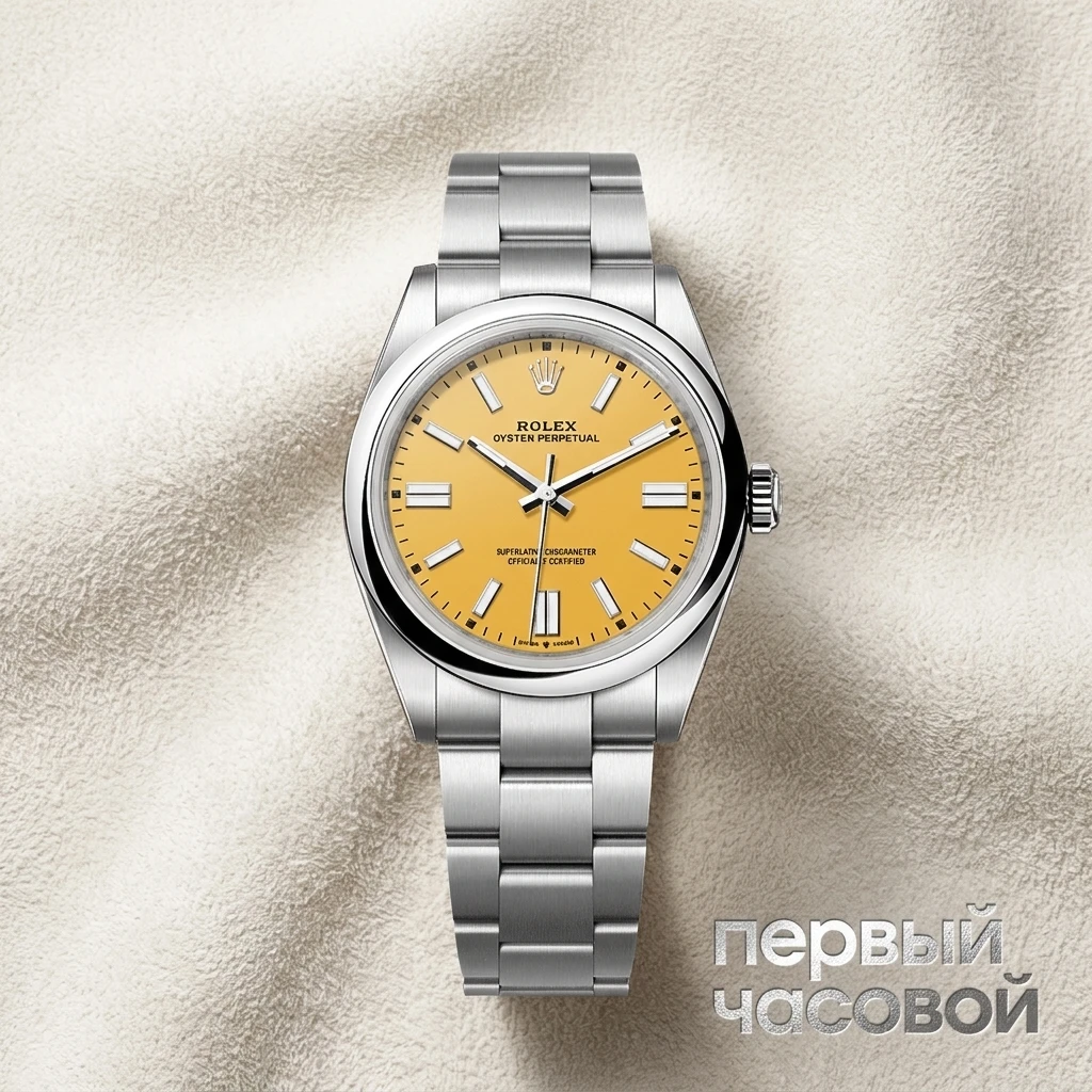 Купить элитные часы Rolex Oyster Perpetual 41 Mm Beige Dial 134300: в наличии в Москве!