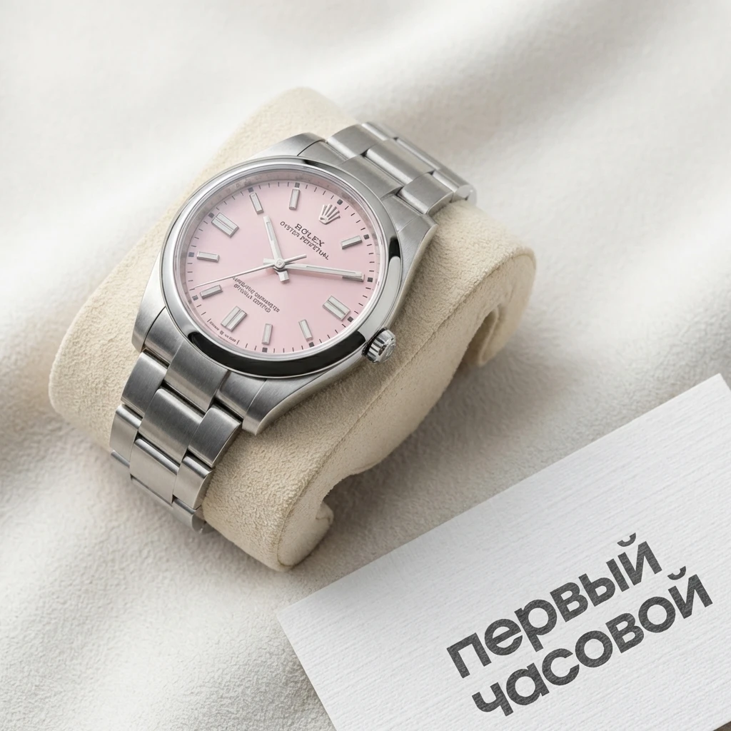Купить элитные часы Rolex Oyster Perpetual 41 Mm Candy Pink Dial New Model 134300: в наличии в Москве!