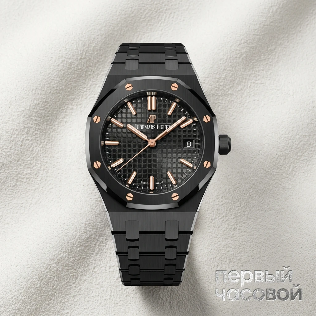 Купить элитные часы Audemars Piguet Royal 2023 Oak Black Ceramic 34mm Automatic 77350CE.OO.1266CE.01: в наличии в Москве!