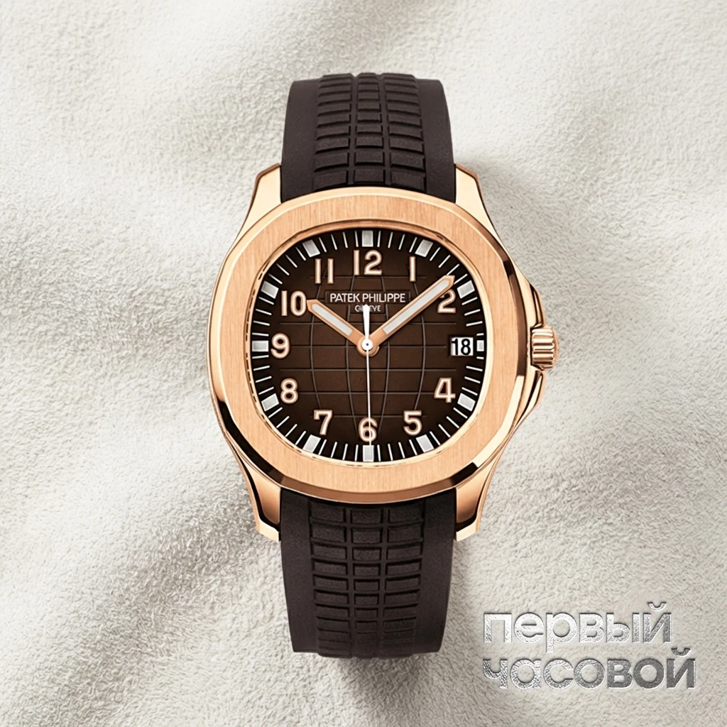 Купить элитные часы Patek Philippe Aquanaut Rose Gold 5167R-001: в наличии в Москве!