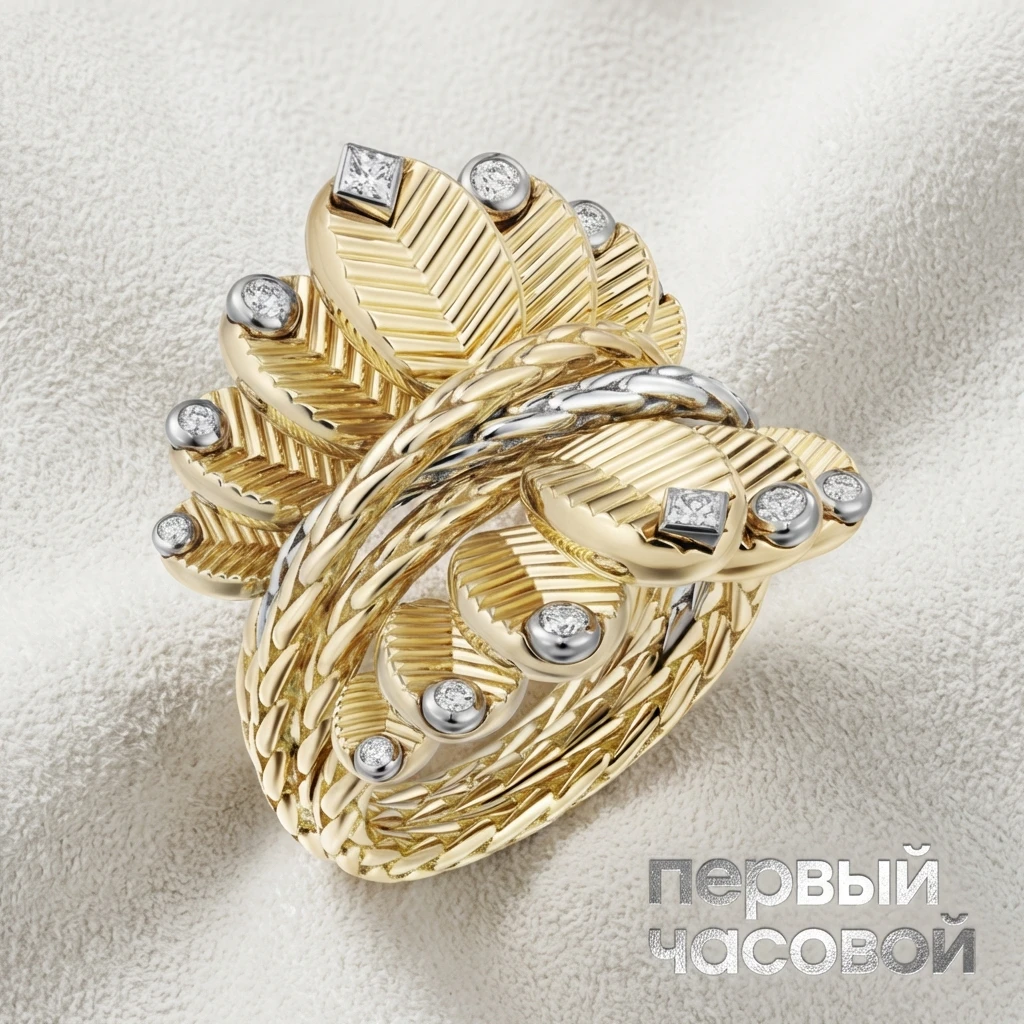 Купить украшение Cartier Grain De Café Ring N4804800: в наличии в Москве!