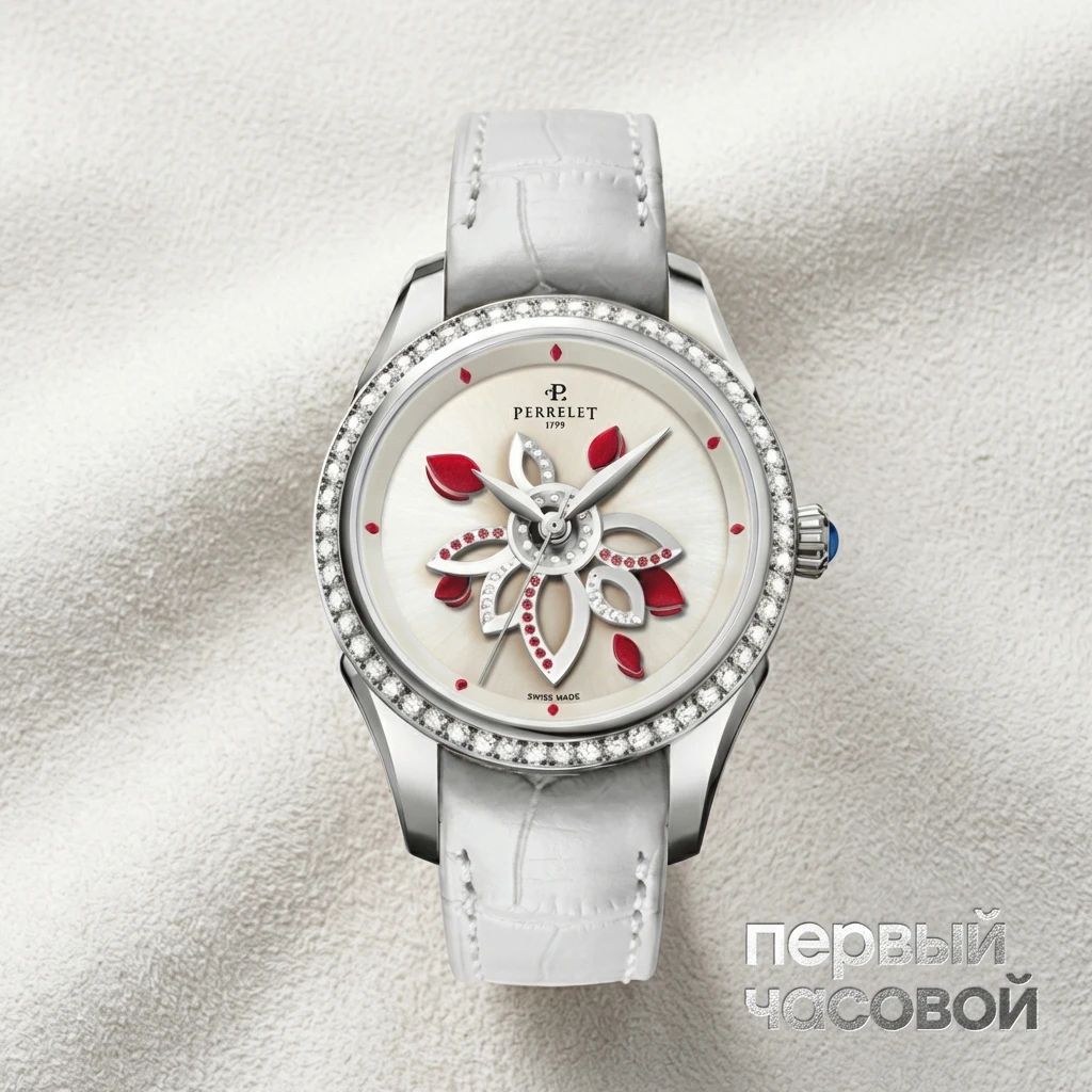 Купить элитные часы Perrelet Diamond Flower Ladies A2037-1: в наличии в Москве!