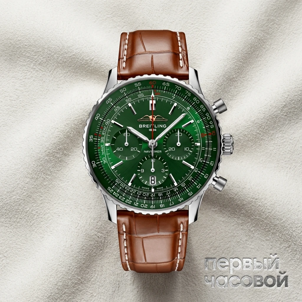Купить элитные часы Breitling Navitimer AB01382B1L1P1: в наличии в Москве!