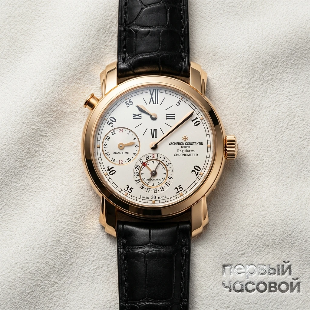 Купить элитные часы Vacheron Constantin Malte Dual Time Regulator 42005/000J: в наличии в Москве!