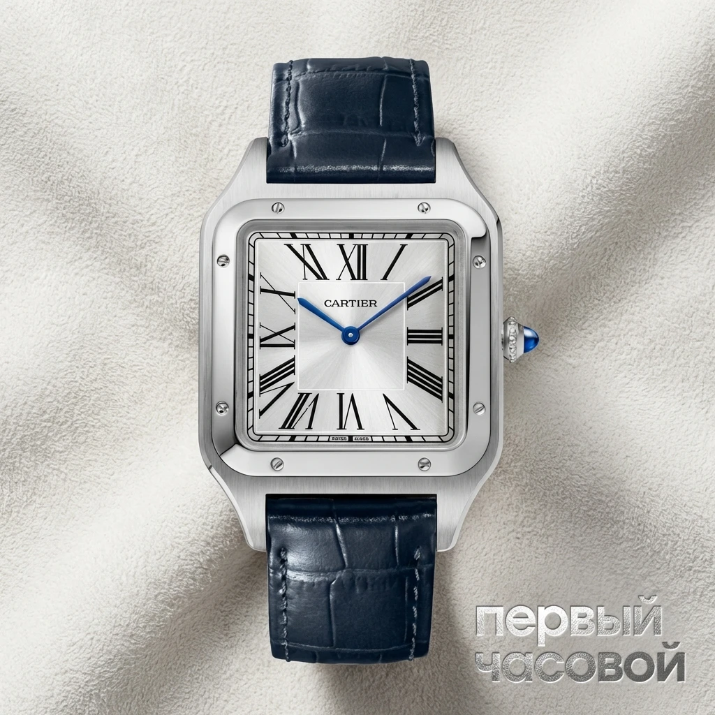 Купить элитные часы Cartier Santos Dumont De WSSA0032: в наличии в Москве!