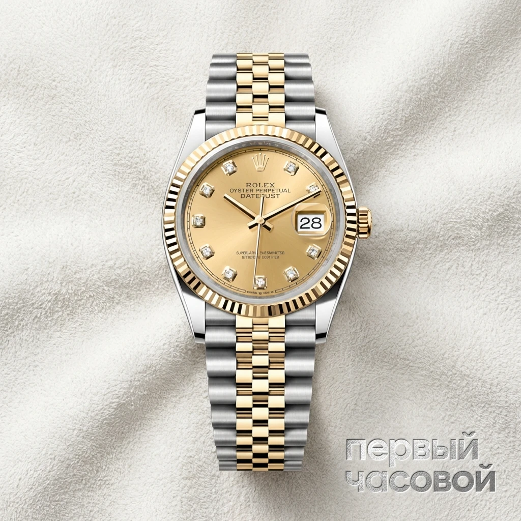 Rolex Datejust Champagne Diamond Dial 2023 126233-0017